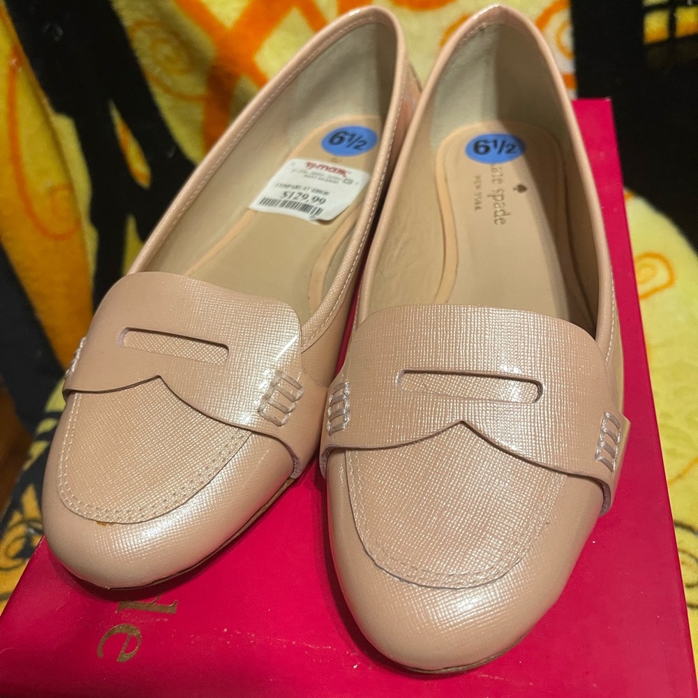 Kate spade size 6.5 natalia loafers